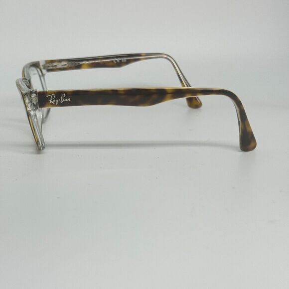 Ray-Ban RB5286 5082 Brown Tortoise Eyeglasses Frame 51-18-135 H14669 - Picture 3 of 9